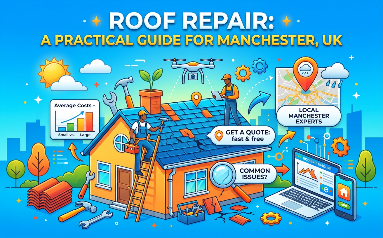 Roof repair: A Practical Guide for Manchester, UK